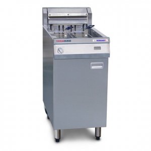 AF812 Freestand Elec Fryer with baskets
